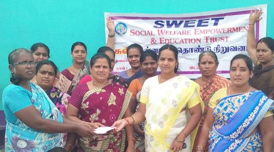 Women from SWEET in Tamil Nadu, India